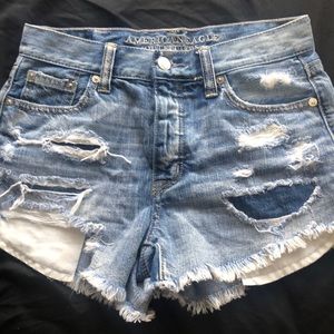 High-Rise American Eagle Shorts